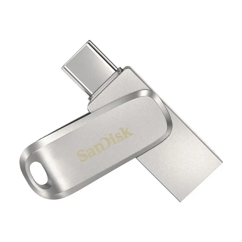 Image of SanDisk Ultra Dual Drive Luxe unità flash USB 512 GB USB Type-A / USB Type-C 3.2 Gen 1 (3.1 Gen 1) Stainless steel