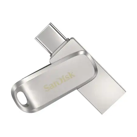 SanDisk Ultra Dual Drive Luxe unità flash USB 512 GB USB Type-A   USB Type-C 3.2 Gen 1 (3.1 Gen 1) Stainless steel