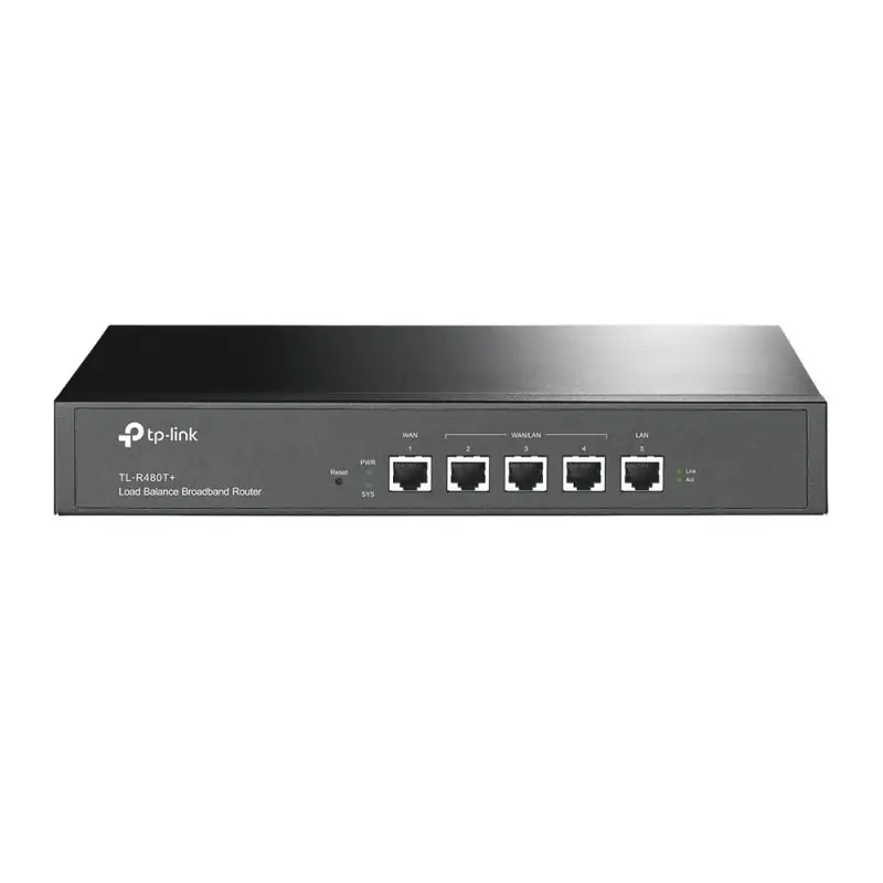 Image of TP-Link TL-R480T+ router cablato Nero