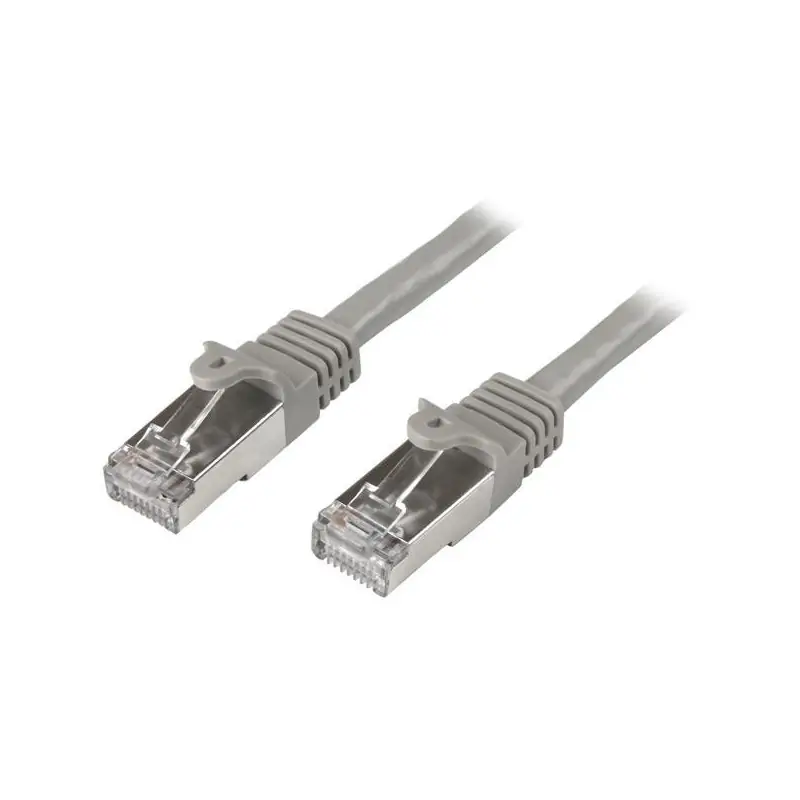 Image of StarTech.com Cavo di rete Cat6 Ethernet Gigabit - Patch RJ45 SFTP da 2 m Grigio