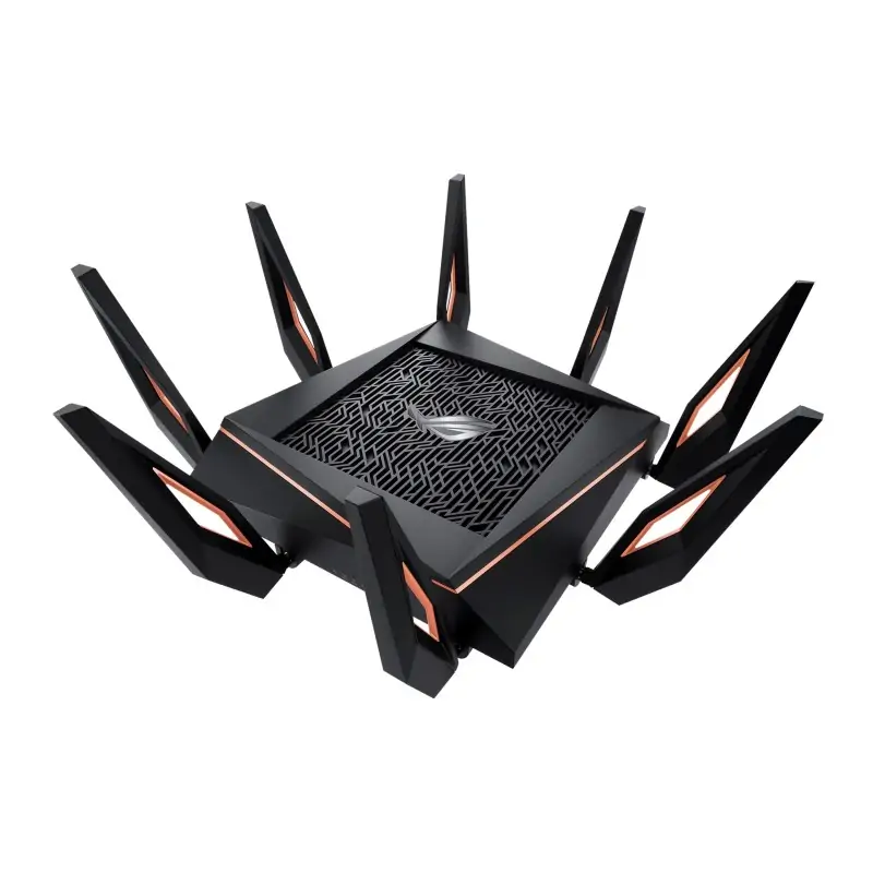 ASUS Rapture GT-AX11000 router wireless Gigabit Ethernet Banda tripla (2.4 GHz/5 GHz) Nero