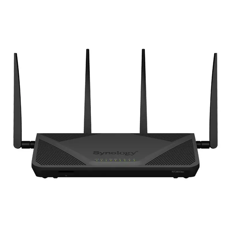 Image of Synology RT2600AC router wireless Gigabit Ethernet Dual-band (2.4 GHz/5 GHz) Nero