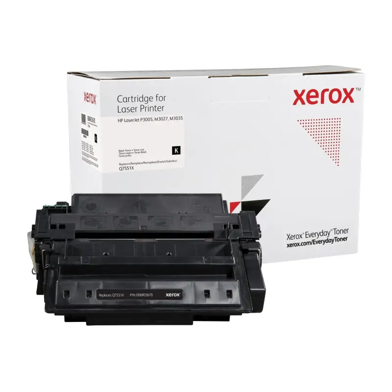 Image of Xerox Everyday Toner Nero compatibile con HP 51X (Q7551X)