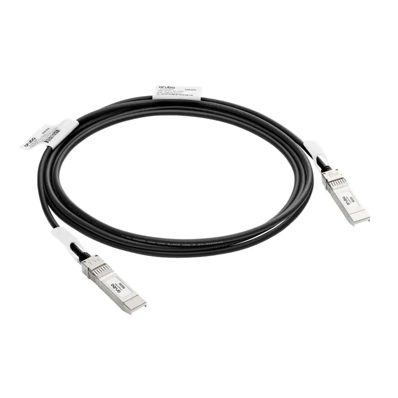 Image of HPE R9D20A cavo InfiniBand 3 m SFP+ Nero, Bianco