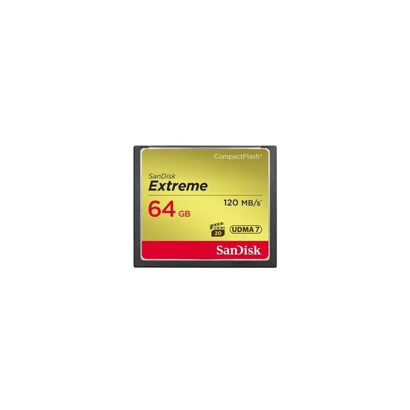 Image of SanDisk CF Extreme 64GB CompactFlash