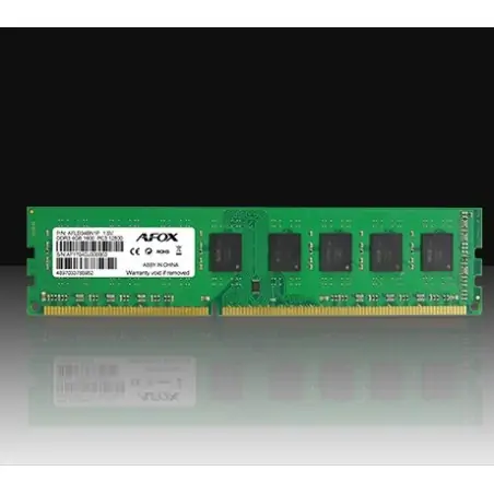 AFOX DDR3 4G 1600 UDIMM memoria 4 GB 1 x 4 GB 1600 MHz