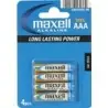 Maxell Battery Alkaline LR-03 AAA 4-Pack Batteria monouso Alcalino