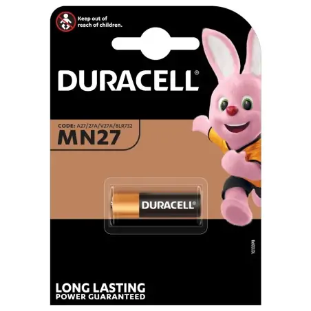 Duracell DU58 batteria per uso domestico Batteria monouso MN27 Alcalino