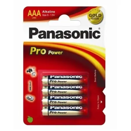 Panasonic Pro Power Einweg-Mini-AAA-Alkalibatterie
