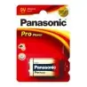 Panasonic Pro Power Einweg-9-V-Alkalibatterie