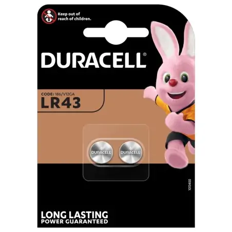 Duracell DU50 Haushaltsbatterie Einwegbatterie LR43 Alkaline