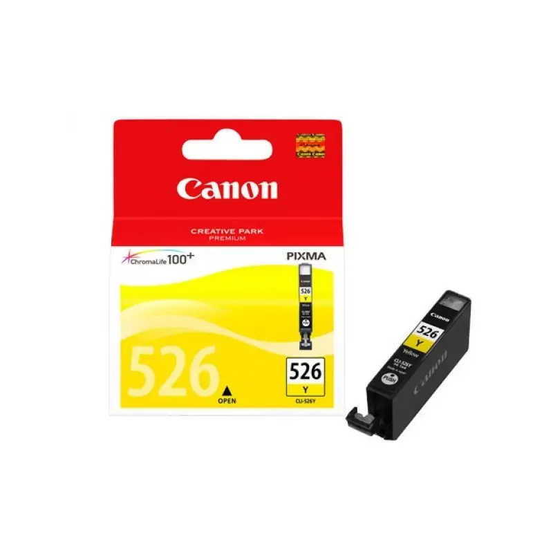 Image of Canon CLI-526 Y cartuccia Inkjet 1 pz Originale Giallo