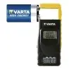 Varta 891101401 tester per batterie Nero, Giallo