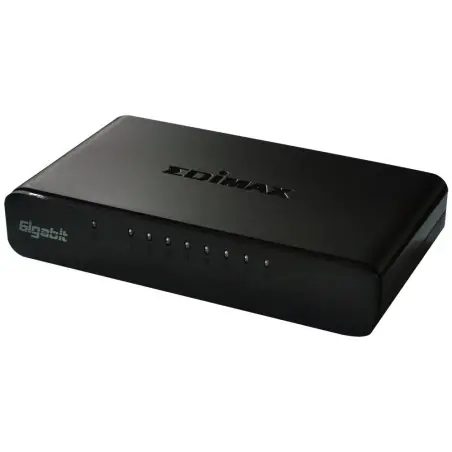 Edimax ES-5800G V3 Netzwerk-Switch Unmanaged Gigabit Ethernet (10 100 1000) Schwarz