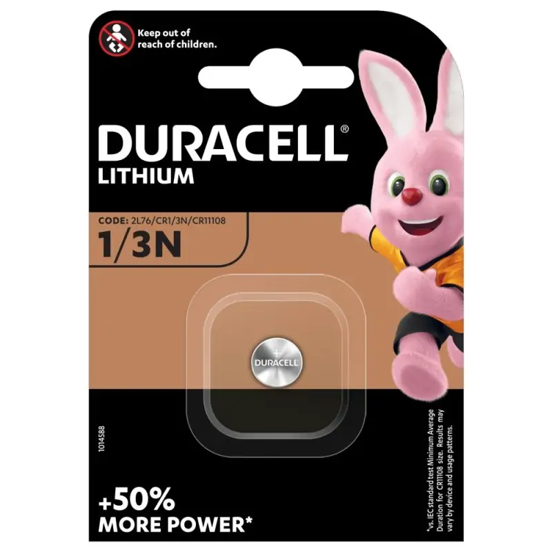 Image of Duracell DU46 Batteria per uso domestico monouso 1/3N Litio