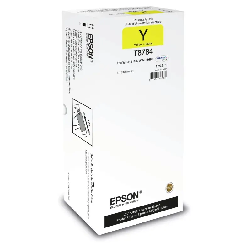 Image of Epson Yellow XXL Ink Supply Unit