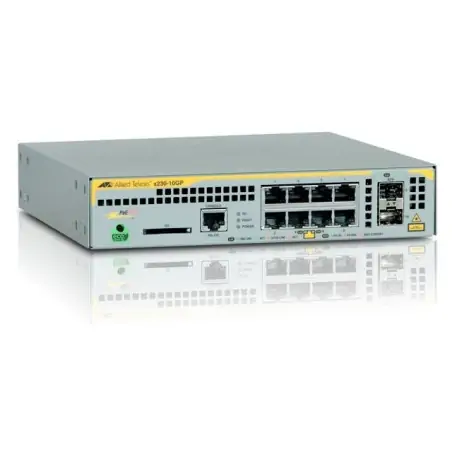 Allied Telesis AT-x230-10GP-50 Gestito L2+ Gigabit Ethernet (10 100 1000) Supporto Power over Ethernet (PoE) Grigio