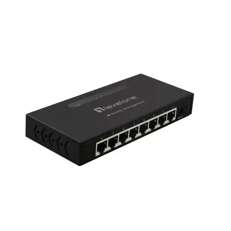 LevelOne GEU-0822 switch di rete Non gestito Gigabit Ethernet (10 100 1000) Nero