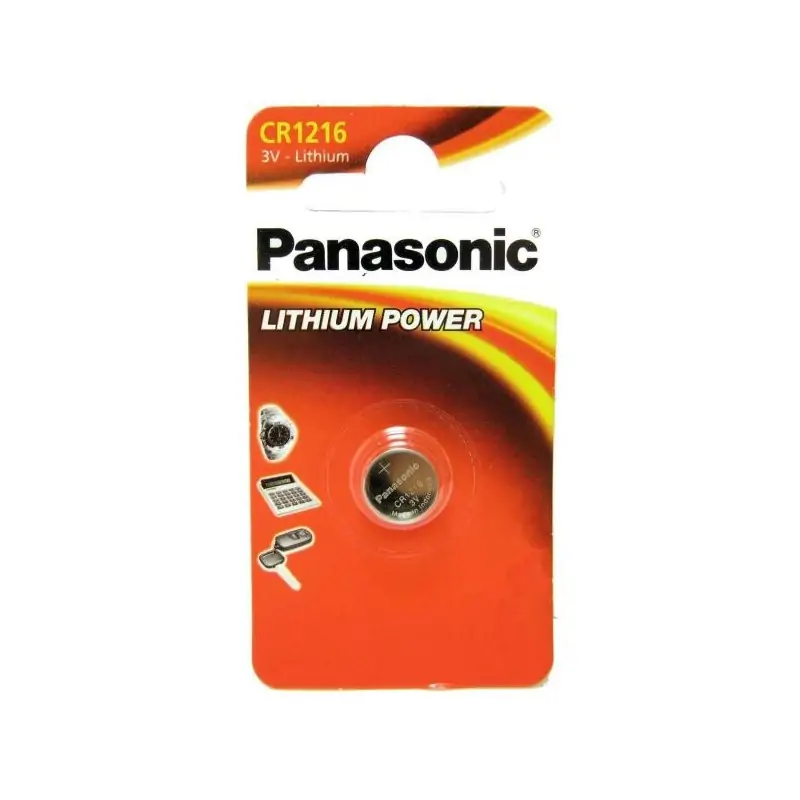 Image of Panasonic Lithium Power Batteria monouso CR1216 Litio
