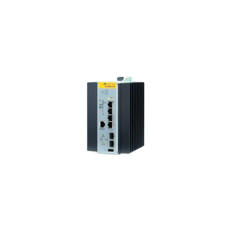 Image of Allied Telesis AT-IE200-6FP-80 Gestito L2 Fast Ethernet (10/100) Supporto Power over (PoE) Nero, Grigio