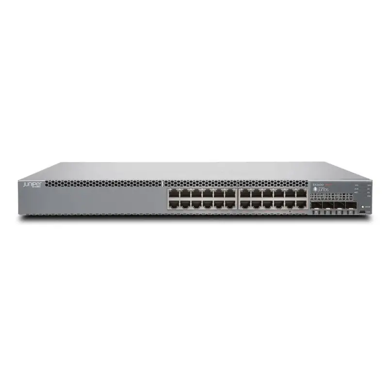 Juniper EX3400-24P switch di rete Gestito Gigabit Ethernet (10/100/1000) Supporto Power over (PoE) 1U Grigio