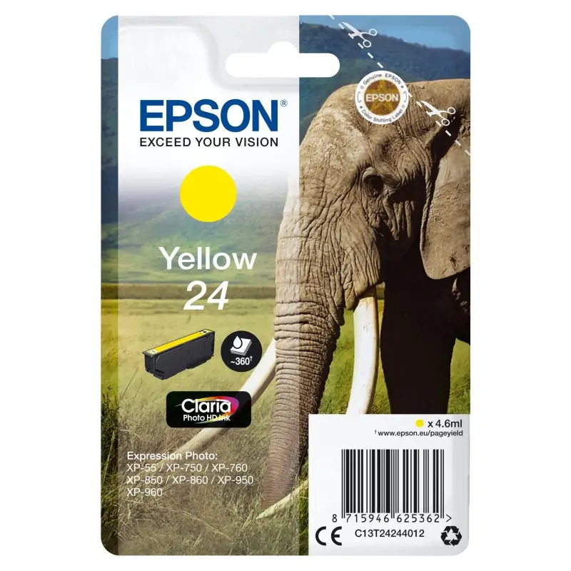 Image of Epson Elephant Cartuccia Giallo