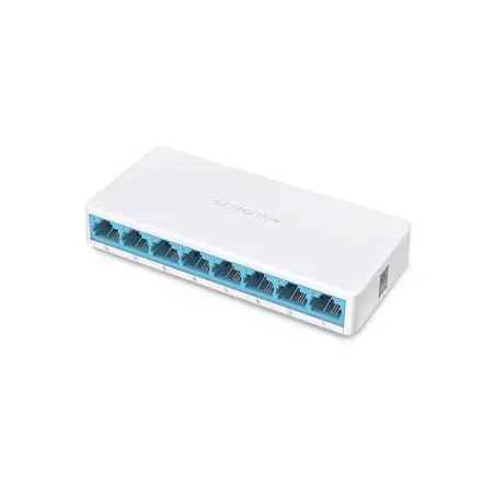 Mercusys MS108 switch di rete Non gestito Fast Ethernet (10 100) Bianco