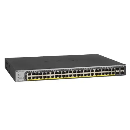 NETGEAR GS752TPP Managed L2 L3 L4 Gigabit Ethernet (10 100 1000) Unterstützt Power over Ethernet (PoE) 1U Schwarz