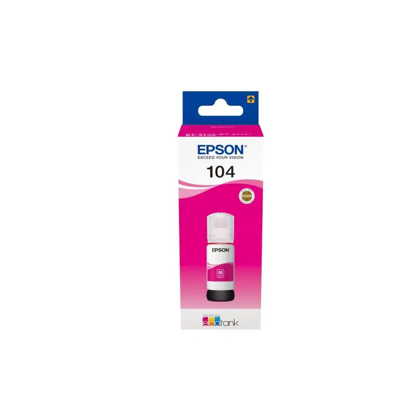 Image of Epson 104 EcoTank Magenta ink bottle