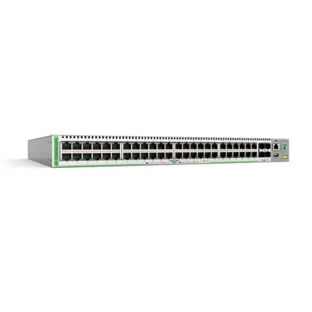 Allied Telesis AT-GS980M 52PS-50 Managed L3 Gigabit Ethernet (10 100 1000) Unterstützt Power over Ethernet (PoE) Grau