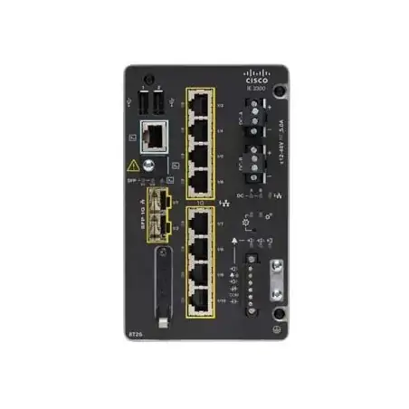 Cisco Catalyst IE-3300-8T2S-E switch di rete Gestito L2 Gigabit Ethernet (10 100 1000) Nero