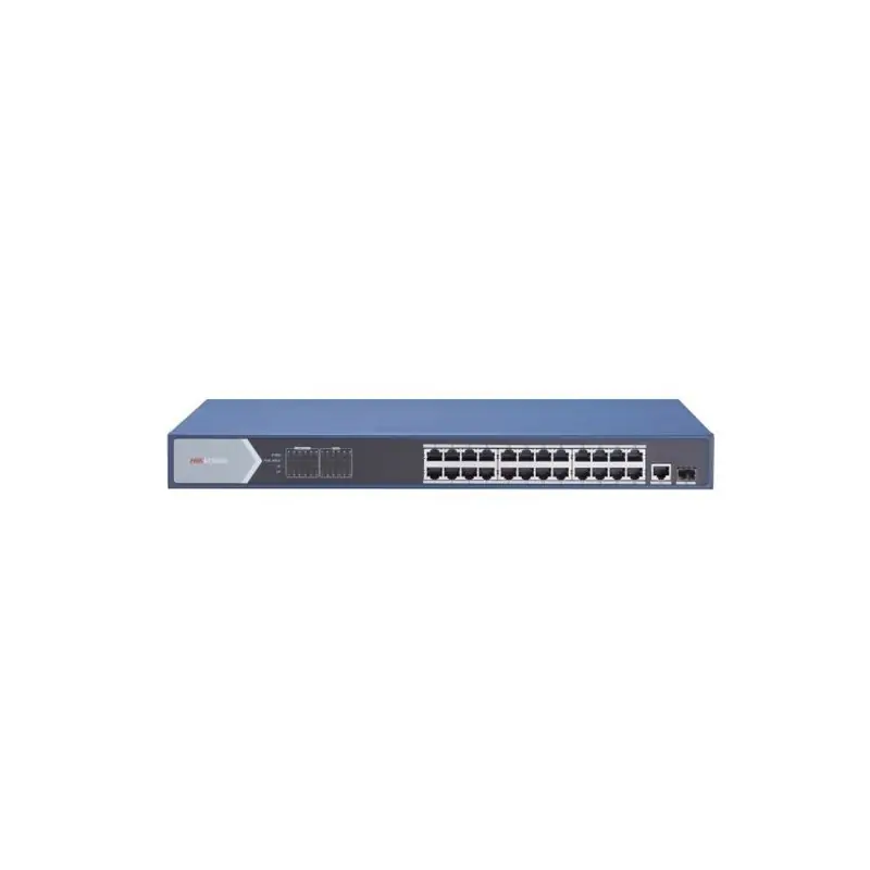 Hikvision DS-3E0526P-E switch di rete Non gestito Gigabit Ethernet (10/100/1000) Supporto Power over (PoE) Blu