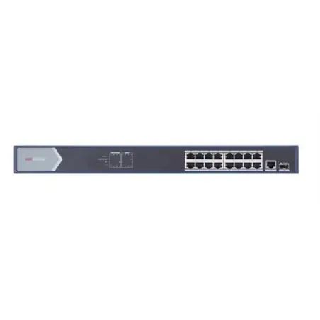 Hikvision DS-3E0518P-E switch di rete Non gestito Gigabit Ethernet (10 100 1000) Supporto Power over Ethernet (PoE) Blu