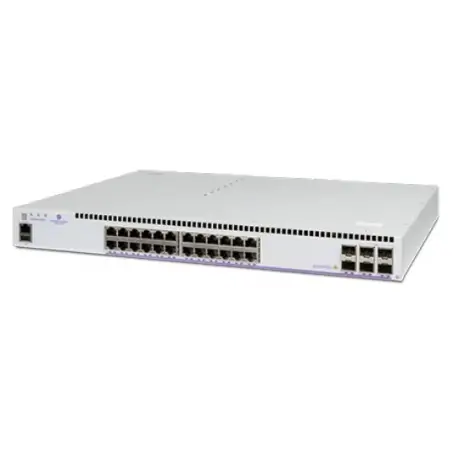 Alcatel-Lucent OmniSwitch 6560 Managed L2+ L3 Gigabit Ethernet (10 100 1000) Unterstützt Power over Ethernet (PoE) 1U Edelstahl