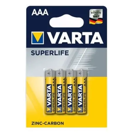 Varta Superlife AAA Einweg-Mini-AAA-Alkalibatterie