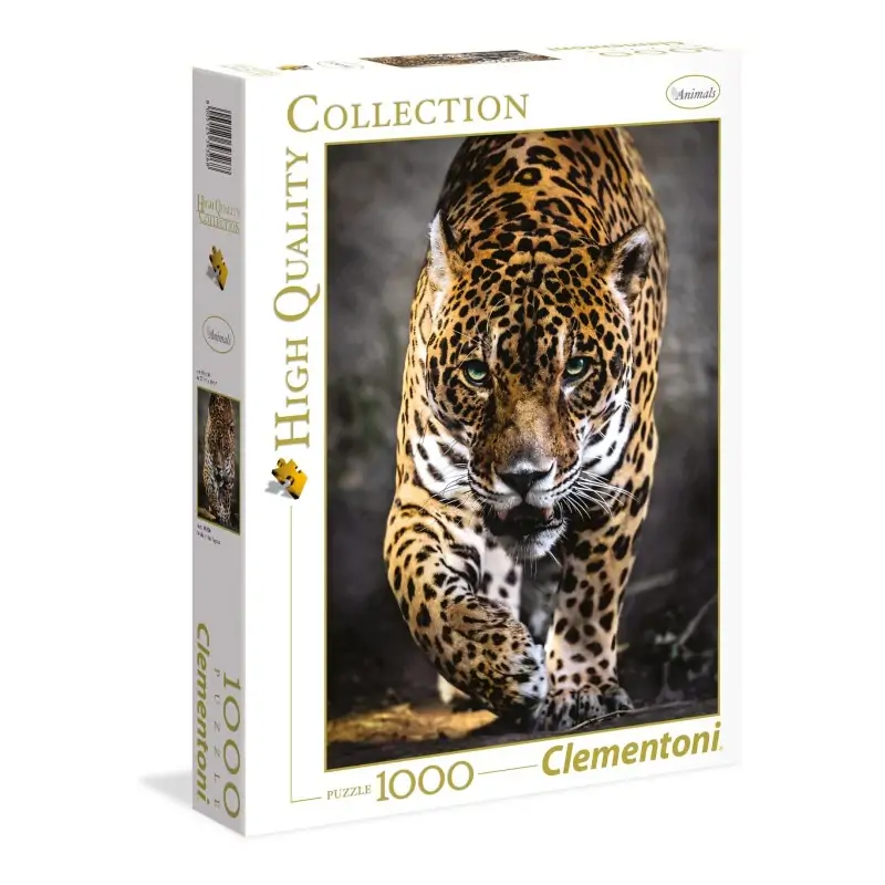 Image of Clementoni Walk of the Jaguar Puzzle 1000 pz Animali