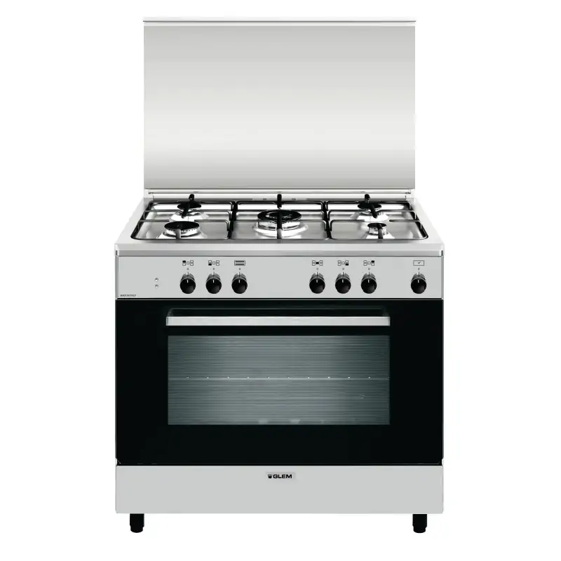 Image of Glem Gas AN965EI cucina Stainless steel A