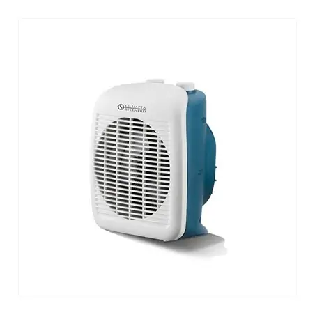 Olimpia Splendid Caldo Relax Interno Blu, Bianco 2000 W Riscaldatore ambiente elettrico con ventilatore