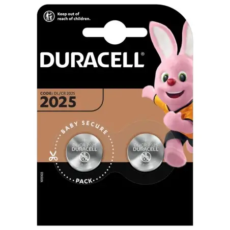 Duracell DU21B2 batteria per uso domestico Batteria monouso CR2025 Litio