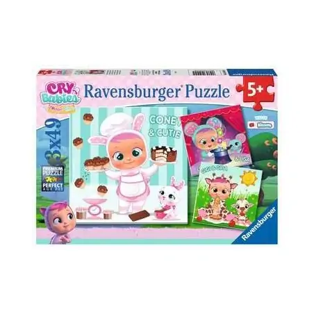 Ravensburger Cry Babies Puzzle di contorno 49 pz Arte