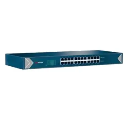 Hikvision DS-3E0524-E switch di rete Non gestito L2 Gigabit Ethernet (10 100 1000) 1U Nero, Blu