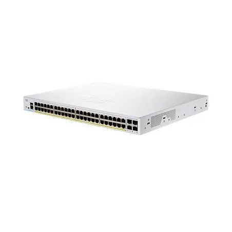 Cisco CBS350-48FP-4G-EU Netzwerk-Switch Managed L2 L3 Gigabit Ethernet (10 100 1000) Silber