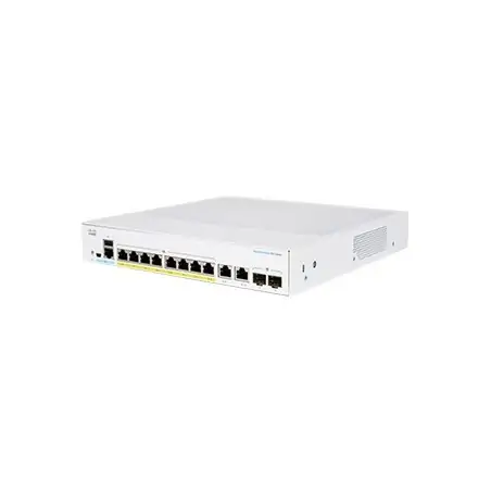Cisco CBS350-8P-E-2G-EU Netzwerk-Switch Managed L2 L3 Gigabit Ethernet (10 100 1000) Silber
