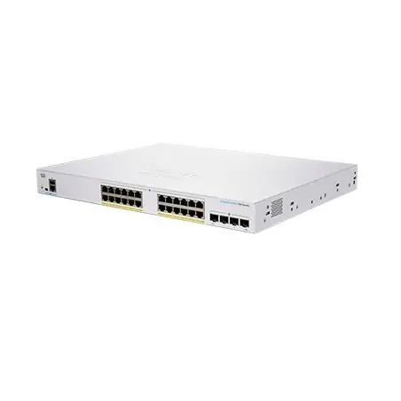 Cisco CBS350-24P-4X-EU Netzwerk-Switch Managed L2 L3 Gigabit Ethernet (10 100 1000) Silber