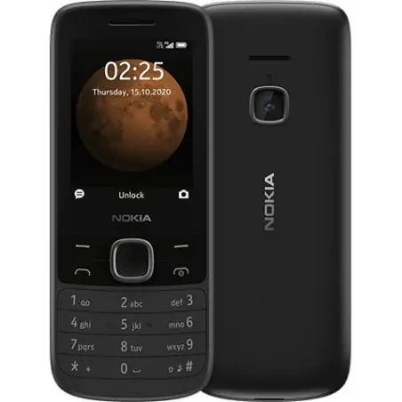 Nokia 225 4G 6,1 cm (2,4 Zoll) 90,1 g Schwarz