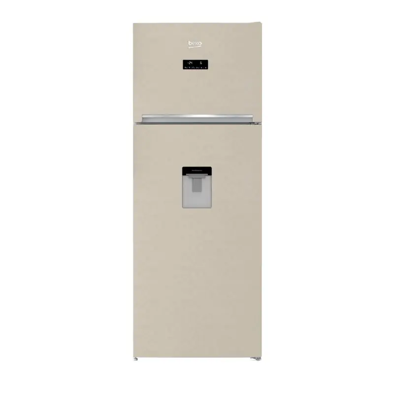 Image of Beko RDNE455E30DBN frigorifero con congelatore Libera installazione 406 L F Sabbia