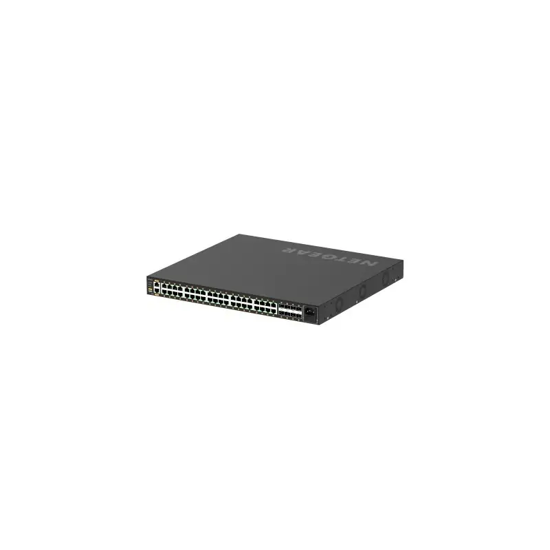 Image of NETGEAR GSM4248P-100EUS switch di rete Gestito L2/L3/L4 Gigabit Ethernet (10/100/1000) Supporto Power over (PoE) Nero