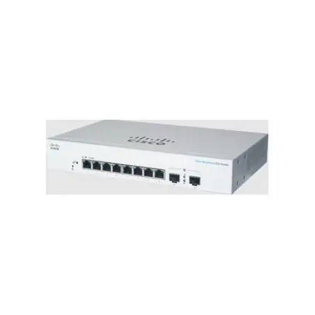 Cisco CBS220-8T-E-2G Managed L2 Gigabit Ethernet (10 100 1000) 1U Weiß