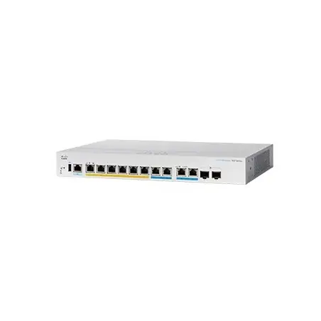 Cisco CBS350 Gestito L3 Gigabit Ethernet (10 100 1000) Supporto Power over Ethernet (PoE) 1U Nero, Grigio