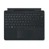 Microsoft Surface Pro Signature Tastatur Schwarz Microsoft Cover Port QWERTY Italienisch